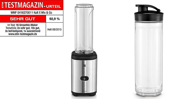 WMF Kult X Mix & Go Blender 0,6L RVS