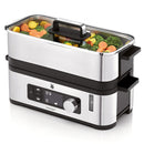 WMF KITCHENminis Aroma Stoomkoker 900W RVS/Zwart