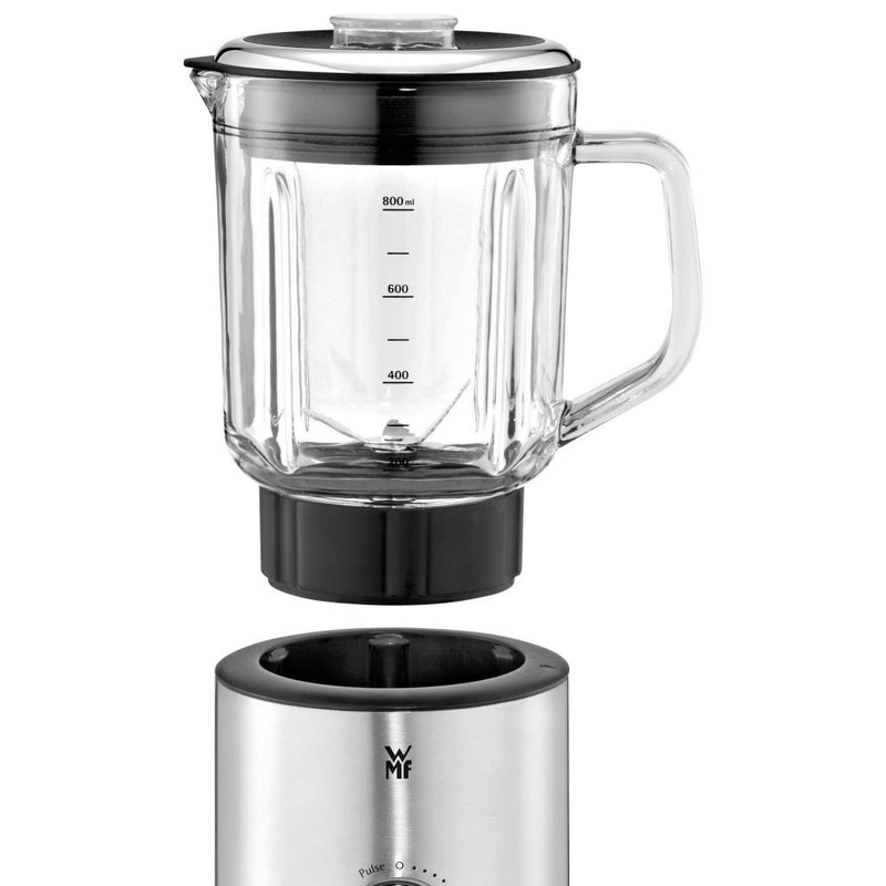 WMF 0416490011 Kitchen Minis Compact Blender 0.8L 400W RVS/Zwart