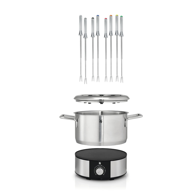 WMF 0415130011 Lono 8-Persoons Elektrische Fonduepan RVS