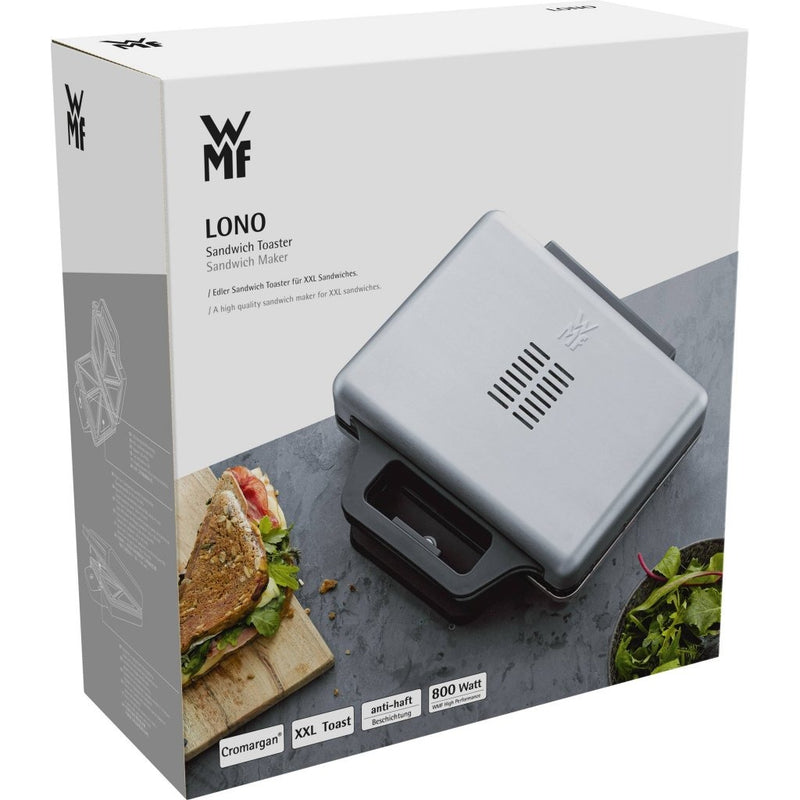 WMF Lono Sandwich Maker 800W Grijs/Zwart