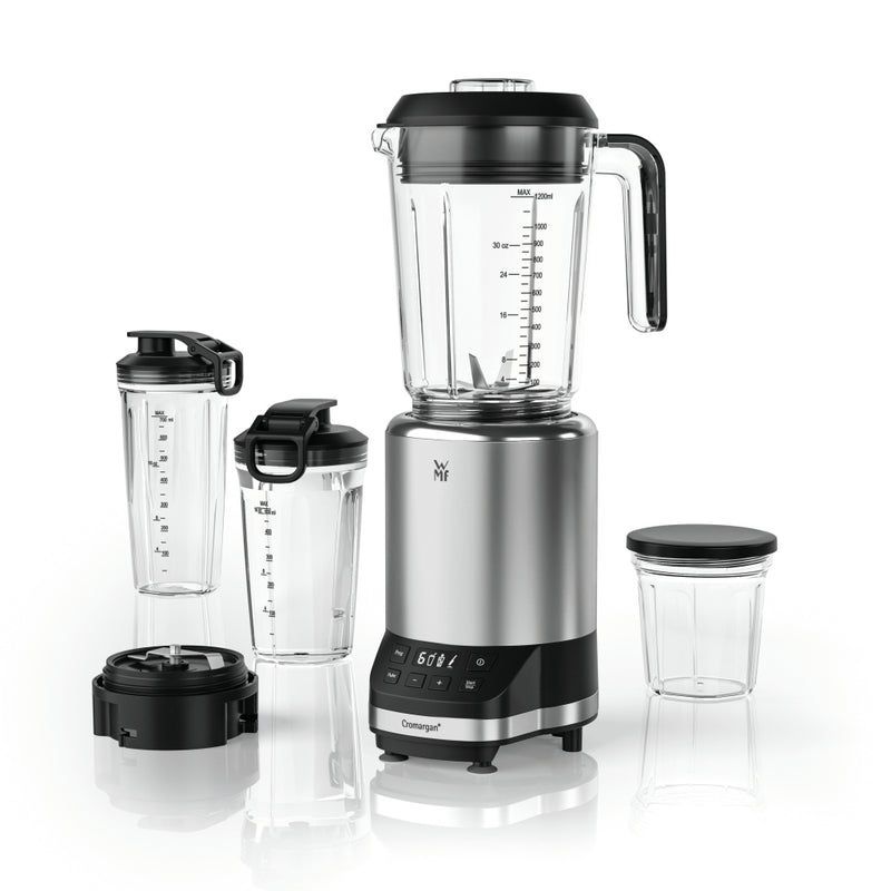 WMF 0416530011 KULT Pro Multifunctionele Blender RVS/Zwart