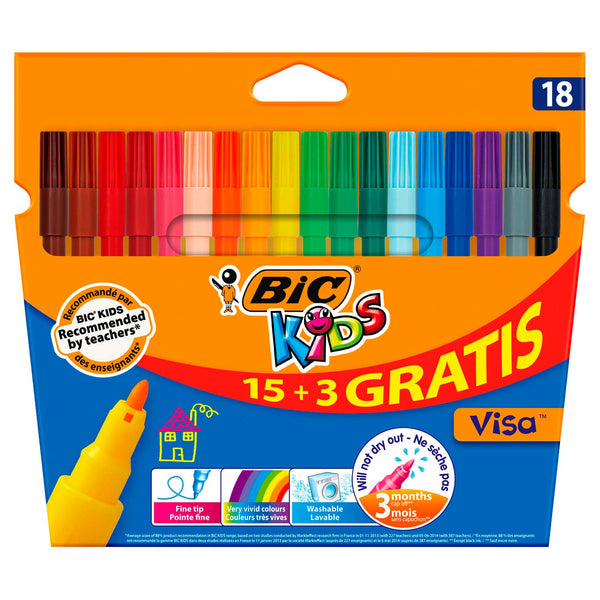 BIC Kids Visa, 15 + 3st. gratis