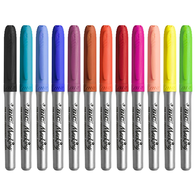 BIC Markeerstiften Box, 15dlg.