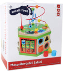 Small Foot - Houten Activitetenkubus met Motoriekspiraal Safari