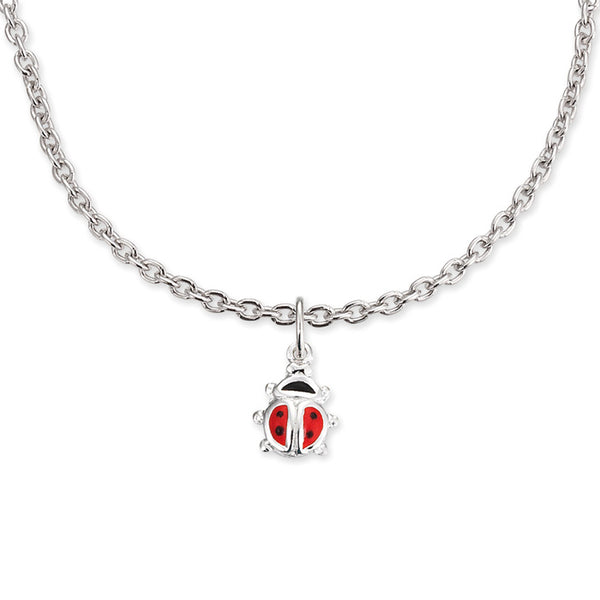 Ketting incl. hanger lieveheersbeestje