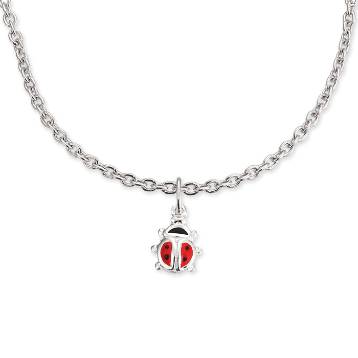 Ketting incl. hanger lieveheersbeestje