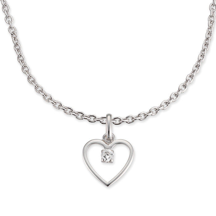 Sieradenset Hart met Stenen