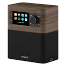 Sonoro Stream DAB+ Internetradio Walnoot/Zwart