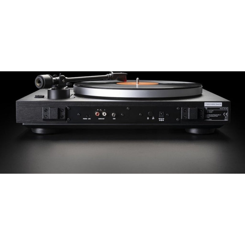 Dual CS 429 Volautomatische Platenspeler Zwart/Hout