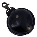 Juscha JU-28063901 Sleutelhanger Mika Groot Zadelleer Opberg Vak Voor Munten Kleur Zwart