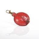 Juscha JU-28063804 Sleutelhanger Mika Klein Zadelleer Opbergvak Voor Munten Kleur Rood