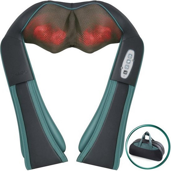 Naipo MGS-N12CS Shiatsu Massageapparaat Zwart/Groen