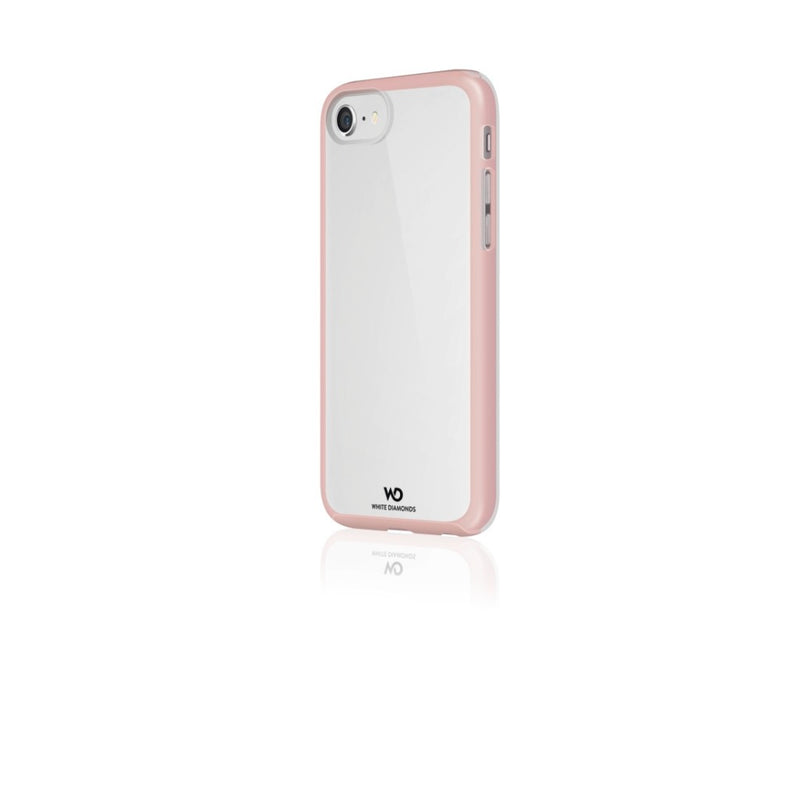 White Diamonds Cover Essential Clear Voor Apple IPhone 6/6S/7/8 Rose Gold