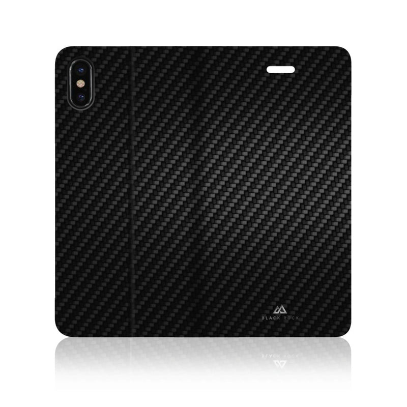 Black Rock Booklet Flex Carbon IPhone X Zwart