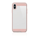 White Diamonds Cover Innocence Clear Voor Apple IPhone Xs Rose Gold