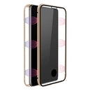 White Diamonds Cover 360&deg; Glass Voor Samsung Galaxy S20 Ultra Goud