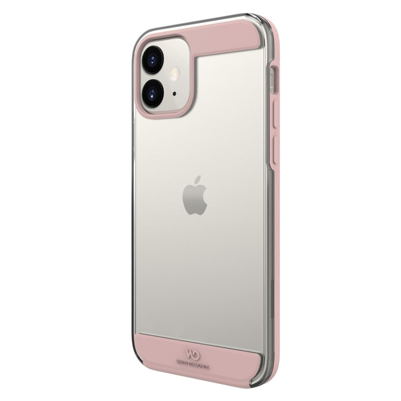 White Diamonds Innocence Clear Cover Voor Apple IPhone 12 Mini Rose Gold