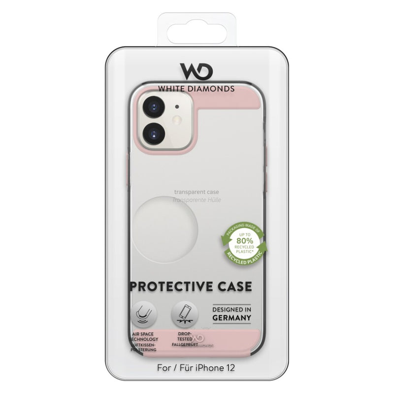White Diamonds Innocence Clear Cover Voor Apple IPhone 12 Mini Rose Gold