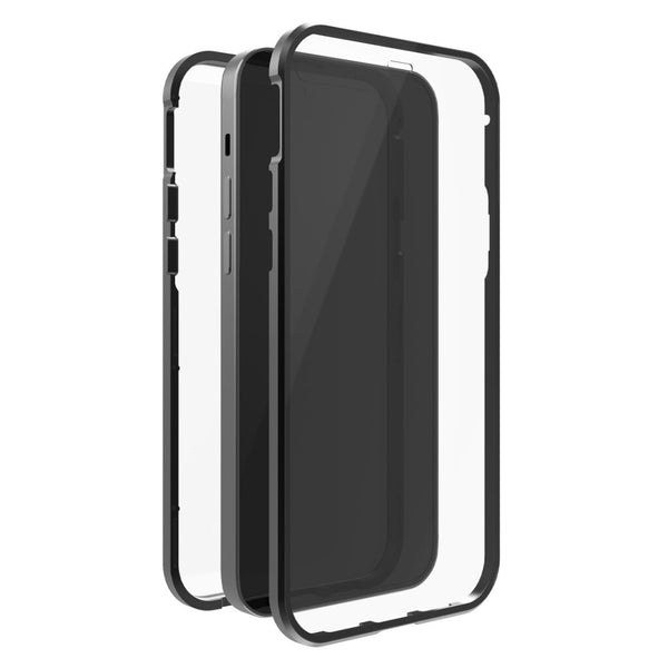 Black Rock 360&deg; Glass Cover for Apple iPhone 12/12 Pro Black