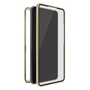 White Diamonds 360&deg; Glass Cover for Samsung Galaxy S21 (5G) Gold