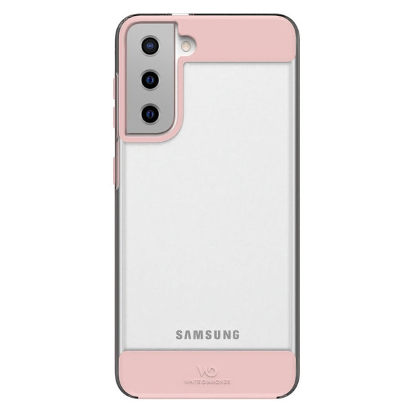 White Diamonds Innocence Clear Cover for Samsung Galaxy S21 (5G) Rose Gold