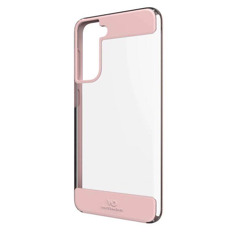 White Diamonds Innocence Clear Cover for Samsung Galaxy S21+ (5G) Rose Gold