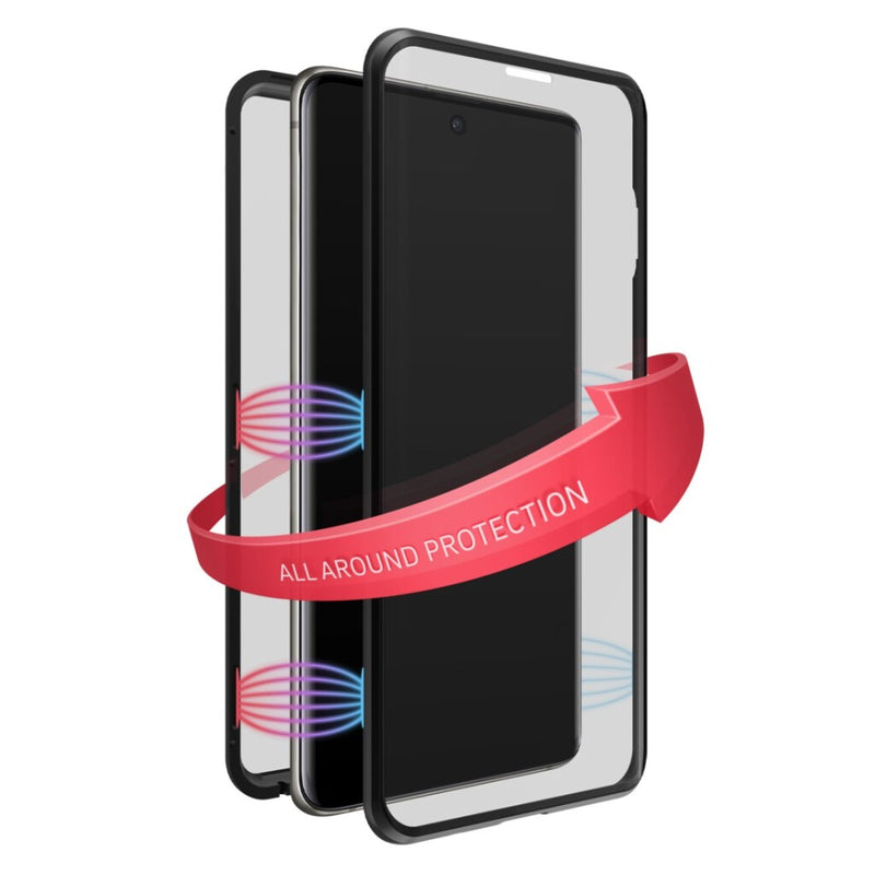 Black Rock 360&deg; Glass Cover for Samsung Galaxy A52 (5G) Black