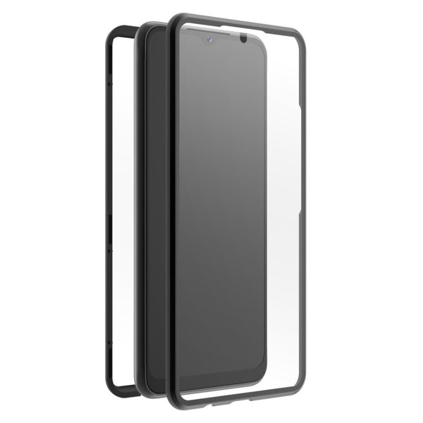 Black Rock Cover 360ø Glass Voor Samsung Galaxy A22 5G Zwart