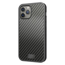 Black Rock Cover Robust Real Carbon Voor Apple IPhone 13 Pro Max Zwart