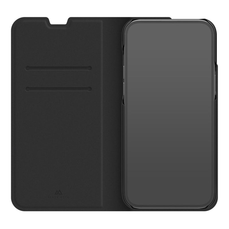 Black Rock Classic Booklet Voor Apple IPhone 14 Pro Max Zwart