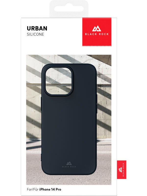 Black Rock Urban Case Cover Voor Apple IPhone 14 Pro Nachtblauw