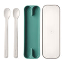 Mepal Mio Set Babylepels - Deep Turquoise, 2st.