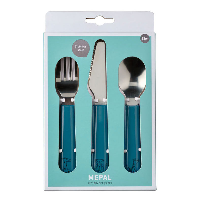 Mepal Mio Kinderbestekset - Deep Blue, 3dlg.