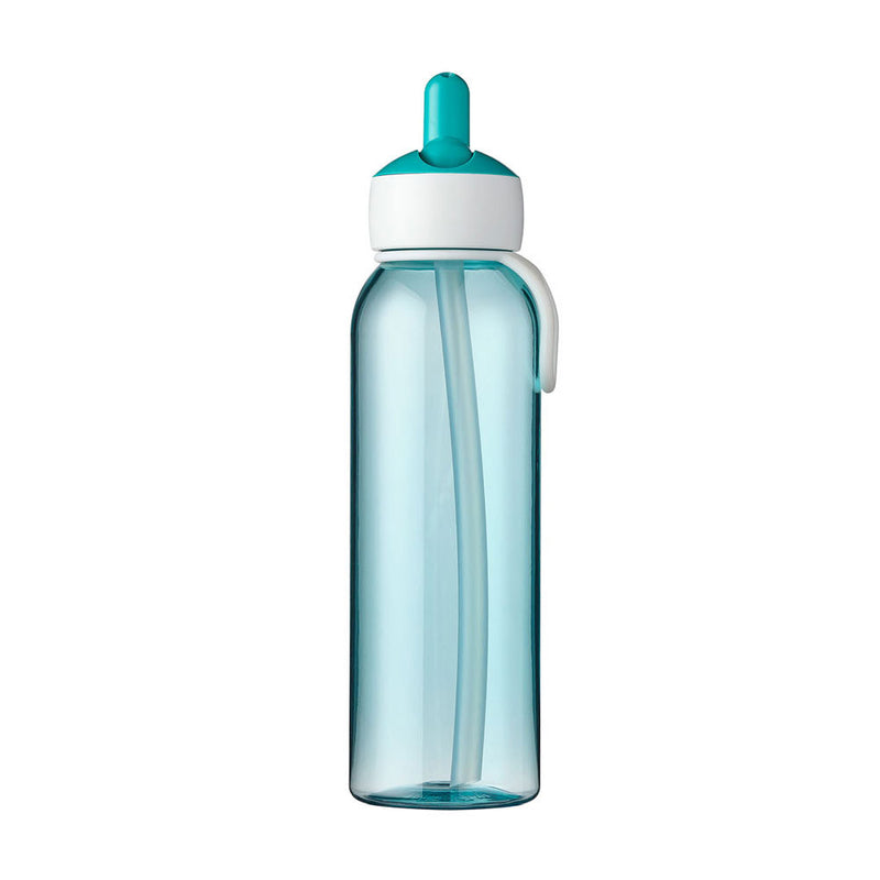 Mepal Campus Flip-Up Waterfles 500 ml Turquoise/Tranparant