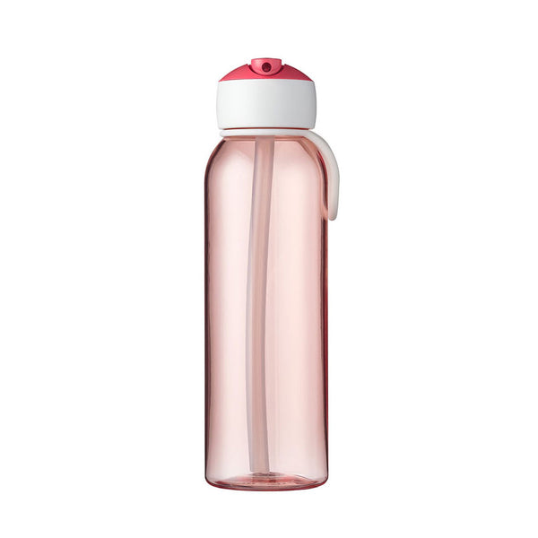 Mepal Campus Flip-Up Waterfles 500 ml Roze/Transparant