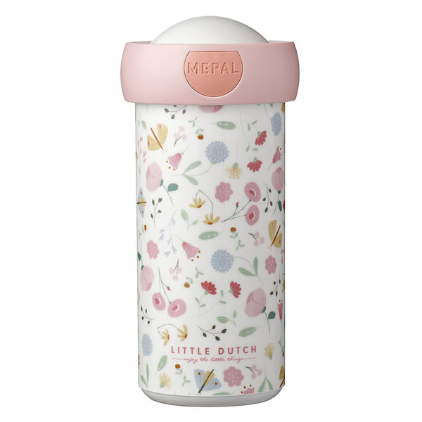 Mepal Little Dutch schoolbeker  300 ml - flowers  AND  butterfli