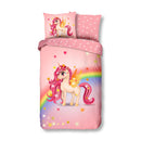 Dekbedovertrek Eenhoorn Roze