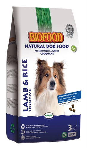 Biofood Lam/rijst 3KG