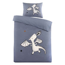 Dekbedovertrek Draak, 140x200cm