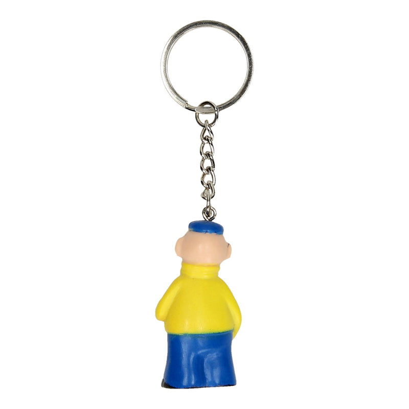 Buurman & Buurman Sleutelhanger Geel, 10cm