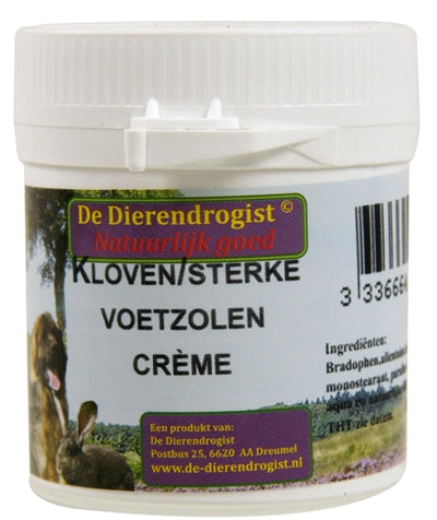 Dierendrogist Kloven/sterke Voetzolen Creme 50 GR