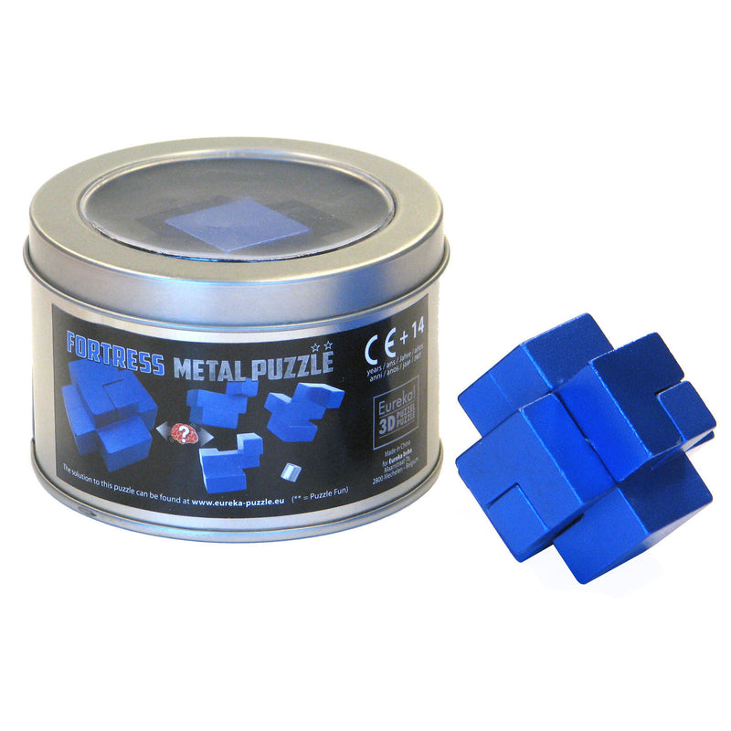 Breinpuzzel Metaal in Blik - Fortress **
