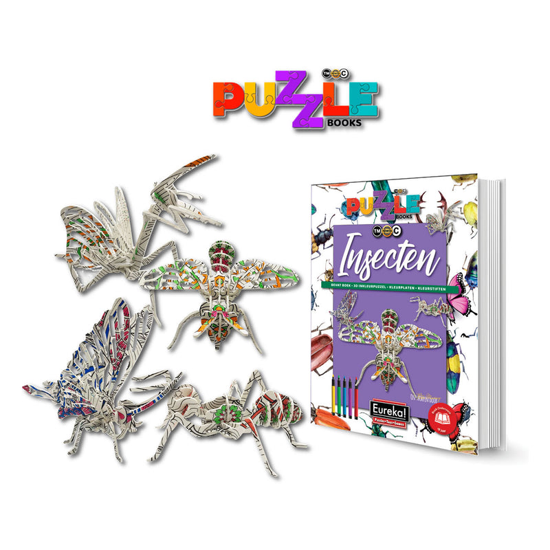 Eureka 3D Puzzel Books - Insecten