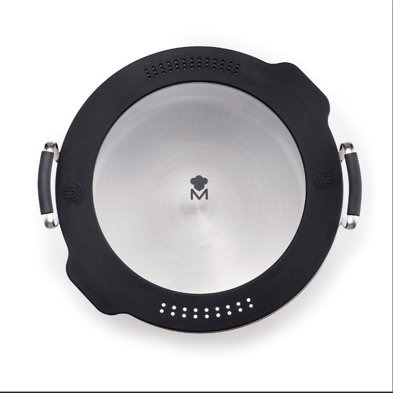 Masterpro Pan met Siliconen Deksel -  Ø16 cm