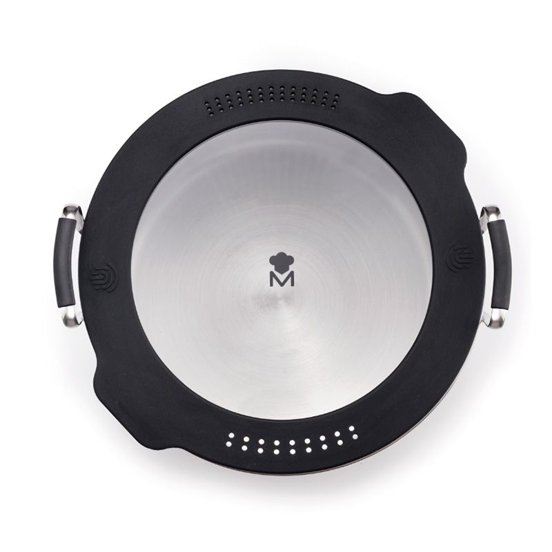 Masterpro Pan met Siliconen Deksel -  Ø28 cm