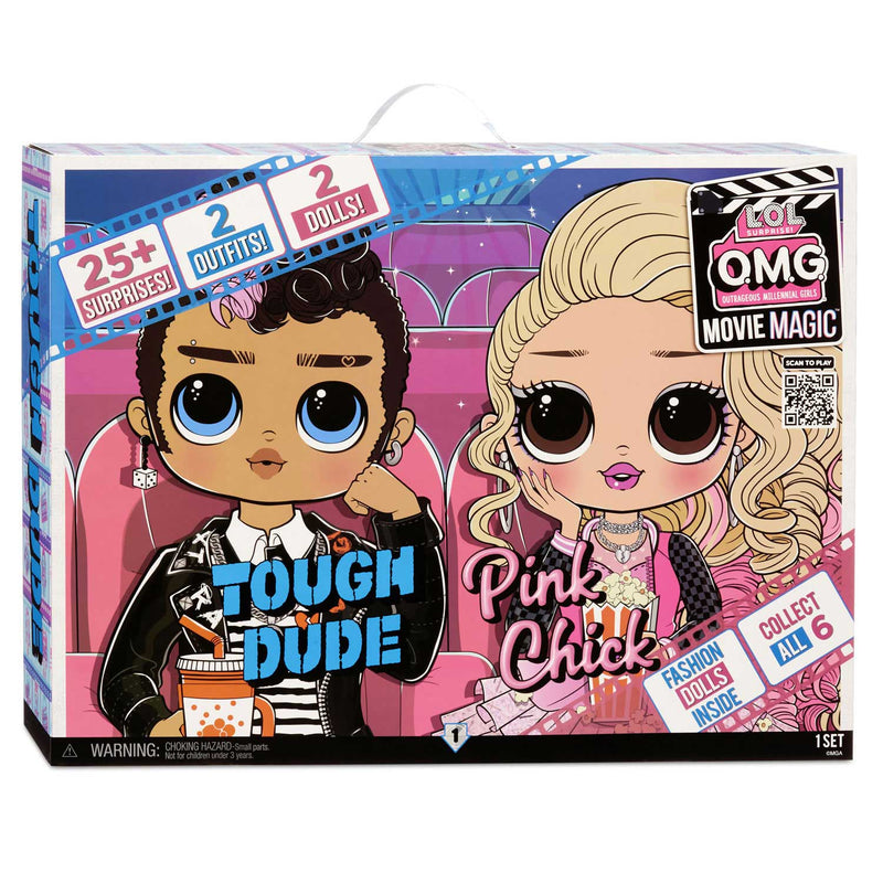 L.O.L. Surprise Movie O.M.G. Tough Dude + Pink Chick