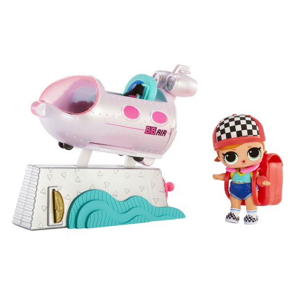 L.O.L. Surprise Furniture Playset - Plane & Sk8er Grrrl