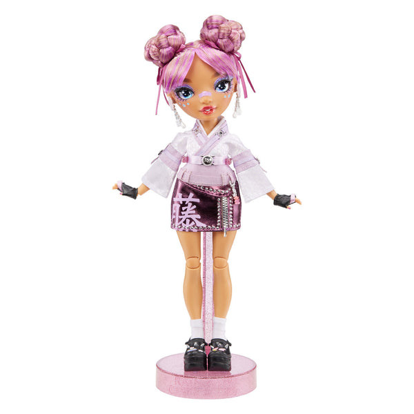 Rainbow High Fashion Pop Lila Yamamoto + Accessoires