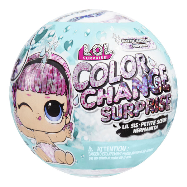 L.O.L. Surprise Glitter Color Change Lil Sisters Mini Pop